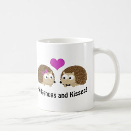Hedgehugs und Kisses Igel Liebe Kaffeetasse