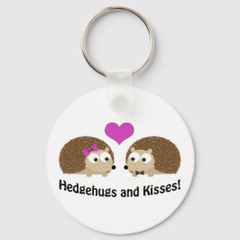 Hedgehugs und Kisses Igel Liebe Schlüsselanhänger