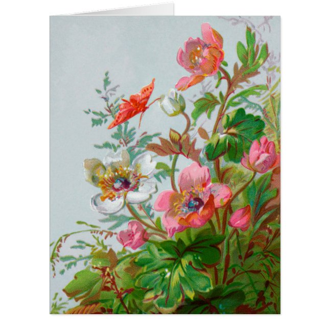 Hedgerow Garden Big Grußkarte (Vorderseite)