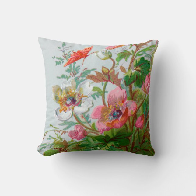 Hedgerow Garden mit Zitat-Kissen Kissen (Vorderseite)