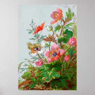 Hedgerow-Garten-Medium-Plakat Poster