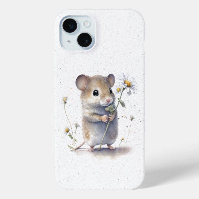 Hedgerow Mouse Grunge Case-Mate iPhone Hülle (Rückseite)