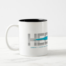 HEDWAY Station zwei-tonte Raum-Tasse! Zweifarbige Tasse