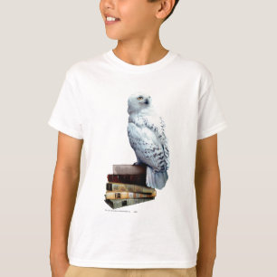 Hedwig auf Bücher T-Shirt
