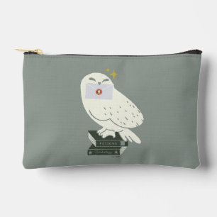 Hedwig mit Brief Skurrile Zeichnung Zubehörtasche