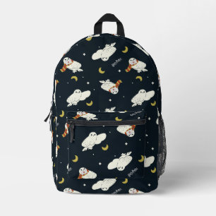 Hedwig Nachtmondmuster Bedruckter Rucksack