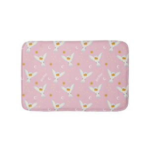 Hedwig Pink Sonnenwende-Muster Badematte