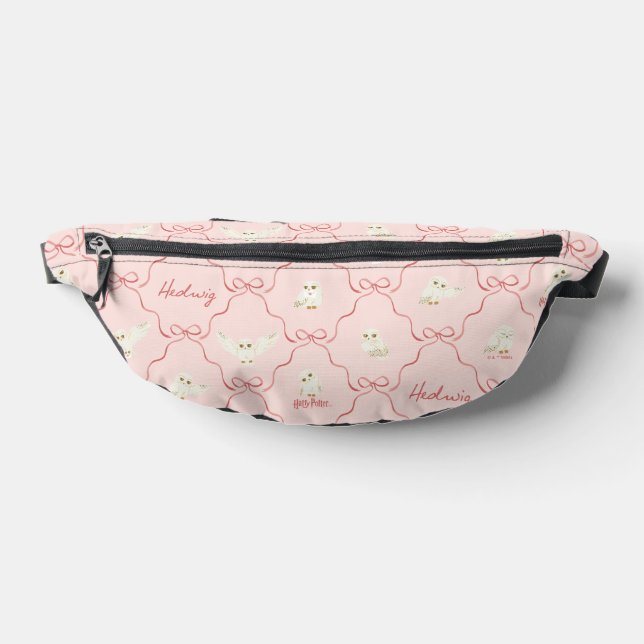 Hedwig-Rosa-Schleifen-Muster Bauchtasche (Ablage )