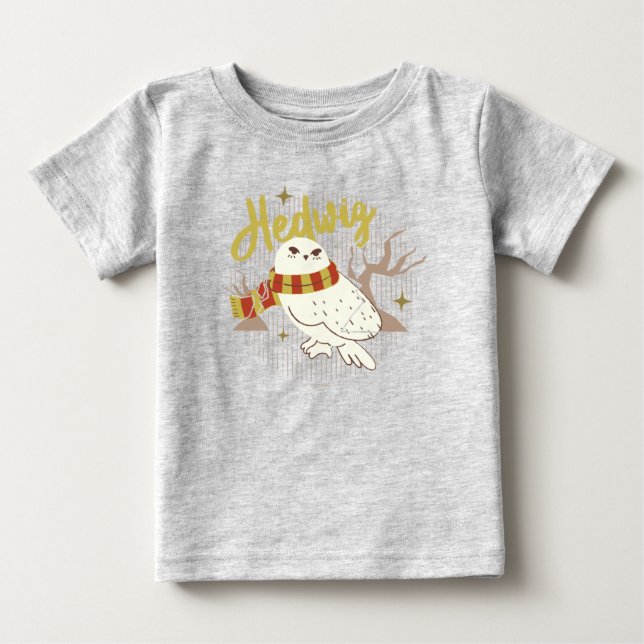 Hedwig Whimsical Forest Drawing Baby T-shirt (Vorderseite)