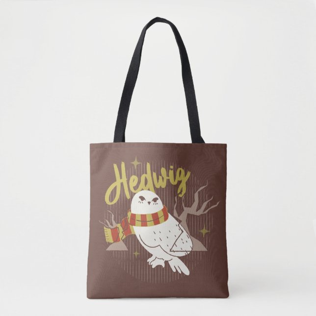 Hedwig Whimsical Forest Drawing Tasche (Vorderseite)