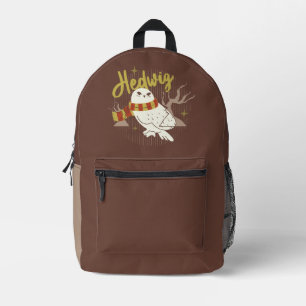 Hedwig Whimsicaler Wald Zeichnung Bedruckter Rucksack