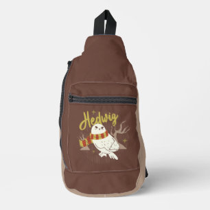 Hedwig Whimsicaler Wald Zeichnung Crossbody Bag