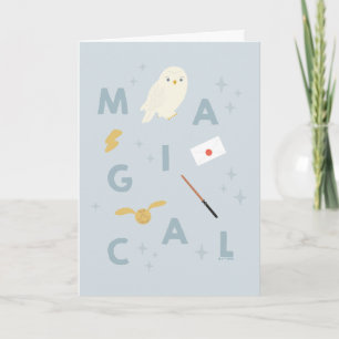 Hedwigh "Magical" Typografy Graphic Karte