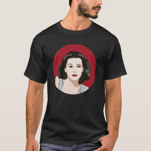 Hedy Lamarr Portrait T-Shirt