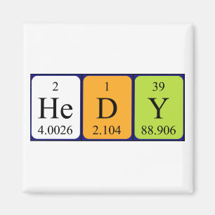 Hedy Periodenmagnet Magnet