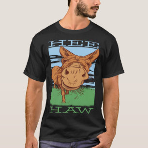 Hee Haws Esel Esel Mini Pferd T-Shirt