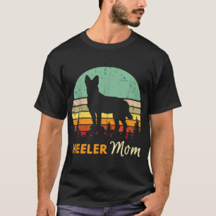 Heeler Mama Mama Mother Pet Cattle Dog Owner Gesch T-Shirt