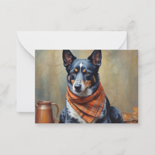 Heeler Mitteilungskarte (Vorderseite)