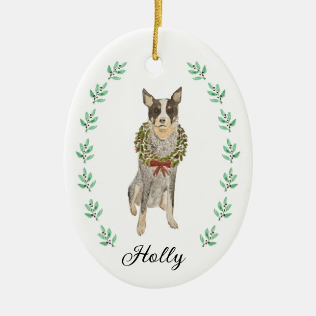 Heeler Weihnachtsschmuck (Vorne)
