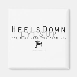 Heels nach unten magnet
