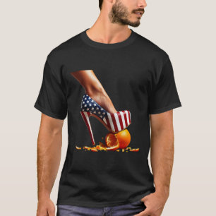 Heels Squash Orangen; Kamala Harris Wahl T-Shirt