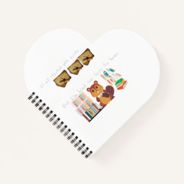 " Heelse für Bücher" Notizbuch