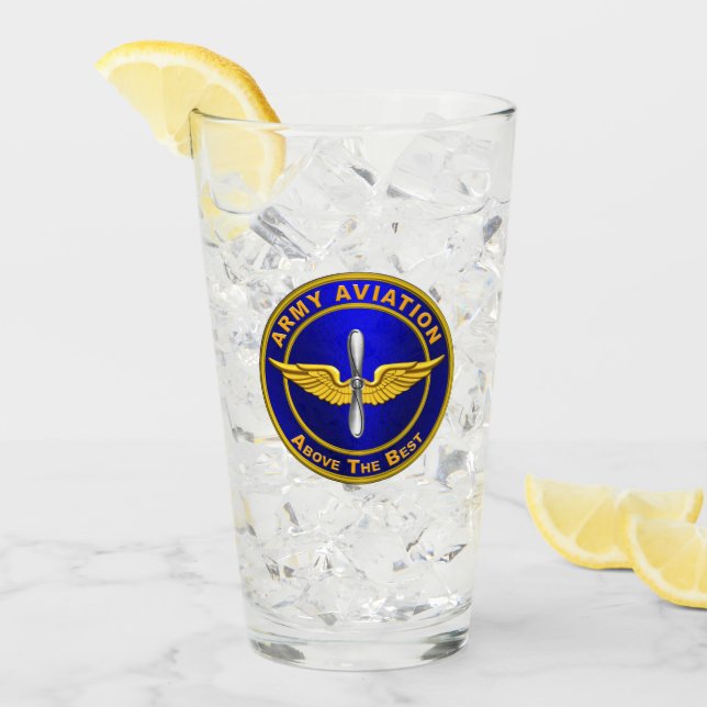 Heeresflieger Glas (Vorderseite Ice)