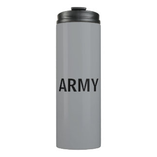 Heeresgrau Thermosbecher