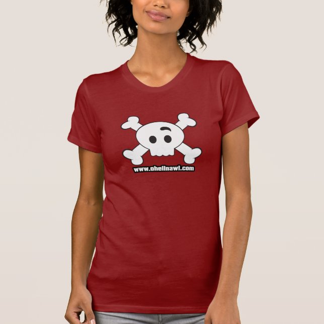 Heffalita Schädel-T-Shirt T-Shirt (Vorderseite)