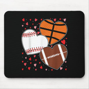 Heft Basketball Baseball Football Boys Mens Valen Mousepad