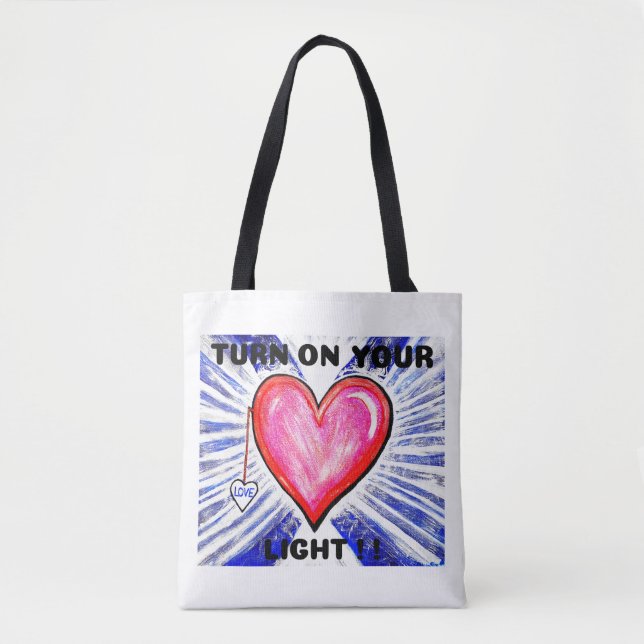 Heft Light Tote Bag Tasche (Vorderseite)
