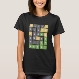 Heft Online Word Game T-Shirt