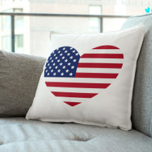 Heftfahne USA Pillow