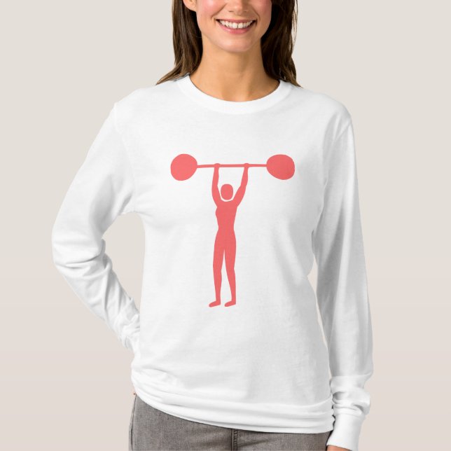 Heftgestänge 02 - Tropenrosa T-Shirt (Vorderseite)