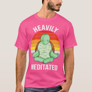Heftig meditierte IX-Schildkröte T-Shirt