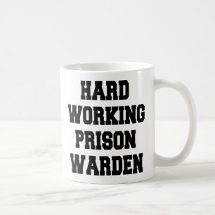 Heftige Arbeit im Gefängnis Kaffeetasse