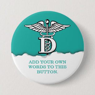 Heftige Seagreen Gewohnheit des Button
