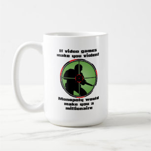 Heftige Videospiel-lustige Tasse