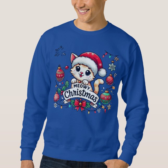 heftige Weihnachten Sweatshirt (Vorderseite)