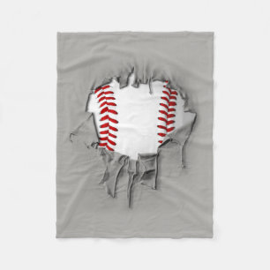 Heftiger Baseball Fleecedecke