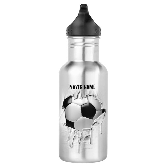 Heftiger Fußball (personalisiert) Trinkflasche (Rechts)