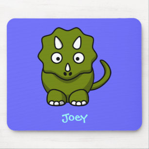 Heftiger Triceratops Mousepad
