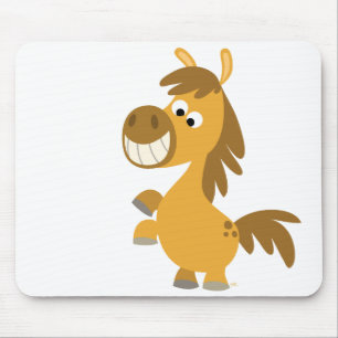Heftiges Cartoon-Pony Mousepad