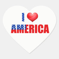 Heftklammer - I Liebe Amerika