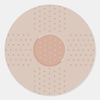 Heftpflaster - Rundkleber Runder Aufkleber