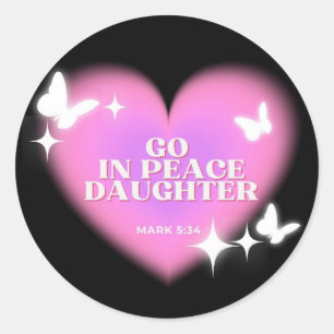 Heftsticker Bible Verse Sticker Faith Sticker