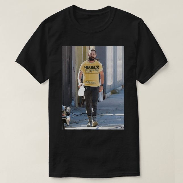 HEGEL-SHIRT AUF EINEM HEGEL-SHIRT T-Shirt (Design vorne)