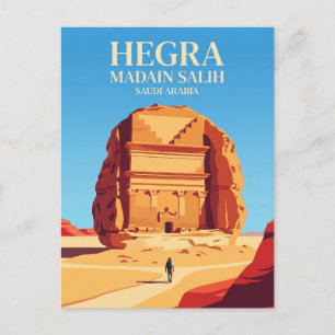 Hegra (Madain Salih) Saudi-Arabien Postkarte