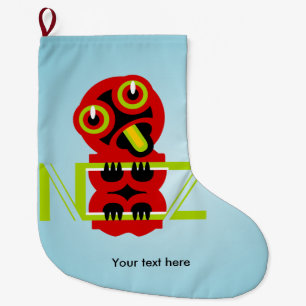Hei Tiki Großer Weihnachtsstrumpf