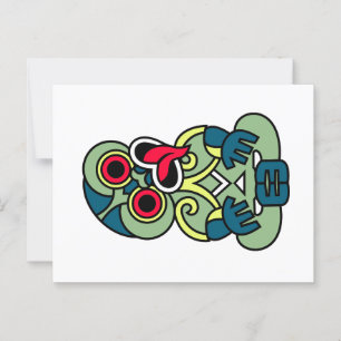Hei Tiki New Zealand Maori Postkarte